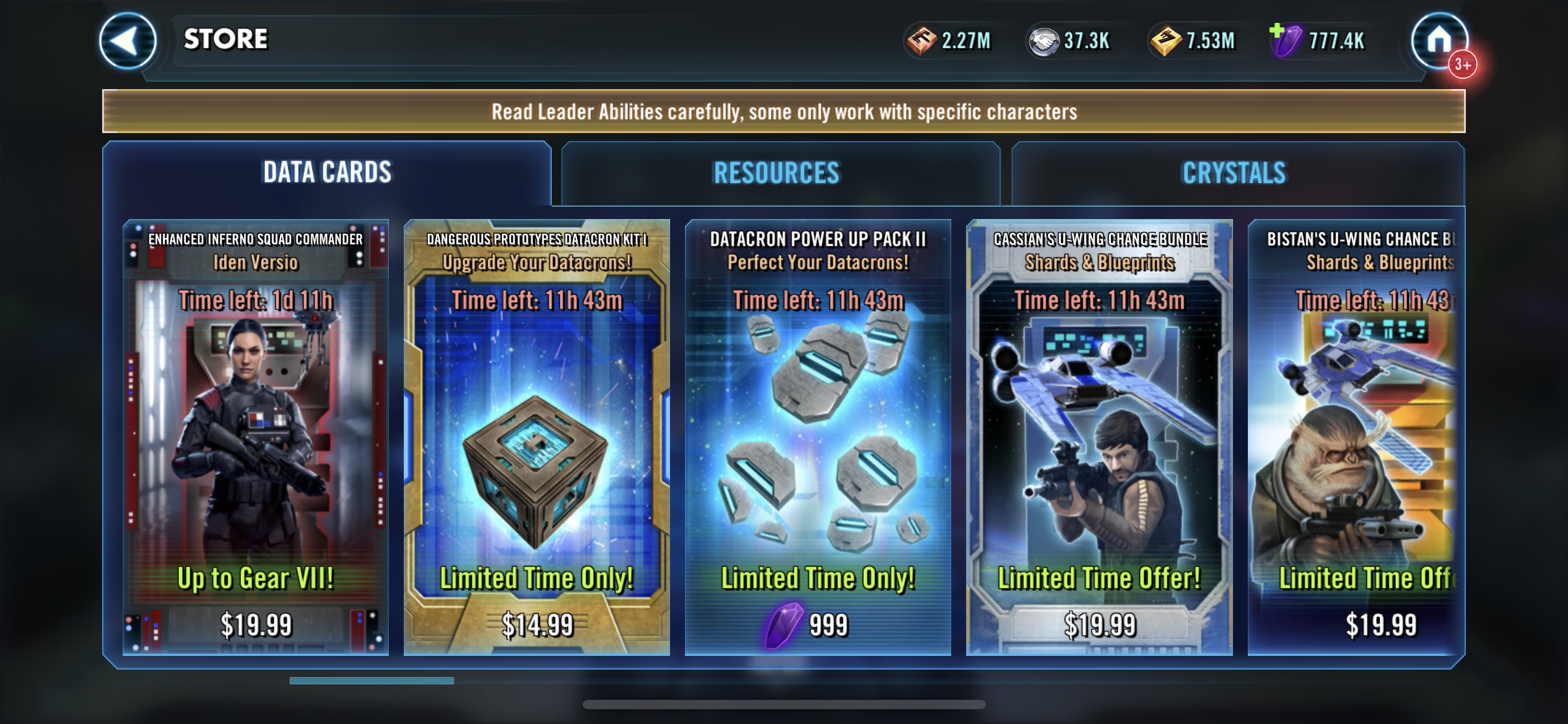 The original Store: uniform modules in a single layout