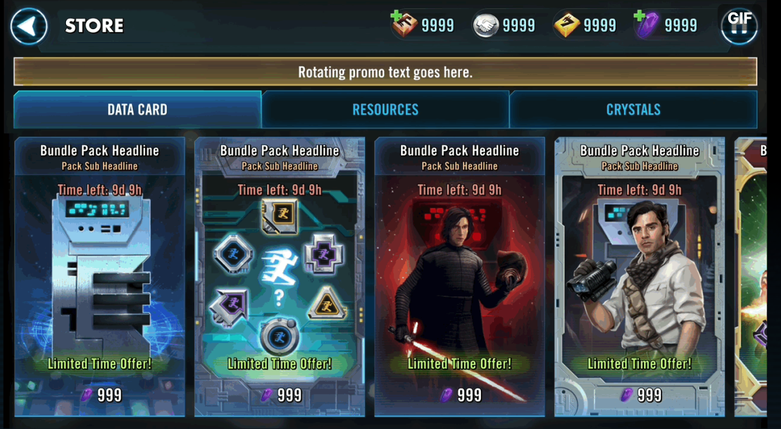 Final storefront modules